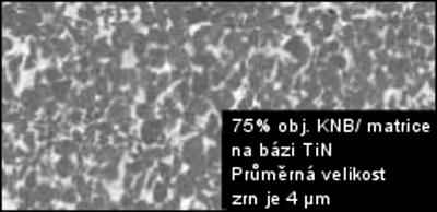 druhů PM slitin. Vzhledem k vysokému podílu kubického nitridu bóru, poskytuje BZN 9000 Compacts velkou odolnost proti opotřebení.