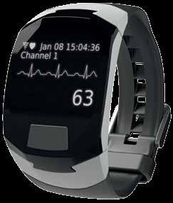 pacienta custo watch zobrazení EKG křivek nastavitelný displej