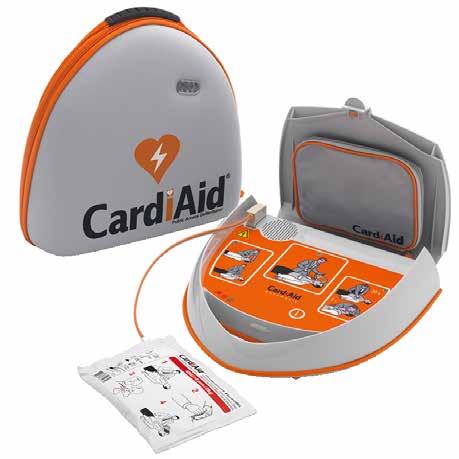 Automatický Externí Defibrilátor (AED) CardiAid je jednoduše použitelný přístroj, speciálně vyvinutý pro