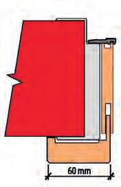 Nastaviteľnosť OOZ: - 4 + 10 mm OBKLAD OCEĽOVEJ ZÁRUBNE ŠPECIÁL (OOZS) je určený predovšetkým pre panelové domy, kde nie je možné použiť štandardný obklad oceľovej