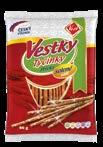 sticks Vestky solené 200g Vestky solené 250g 200g,