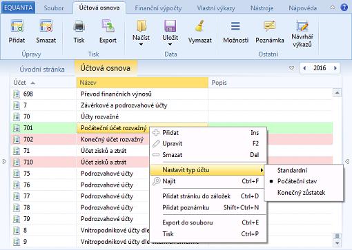 Účtová osnova Účtová osnova slouží jako číselník účtů (tříd, skupin, syntetických a analytických účtů) které používáte v rámci sledované účetní jednotky.