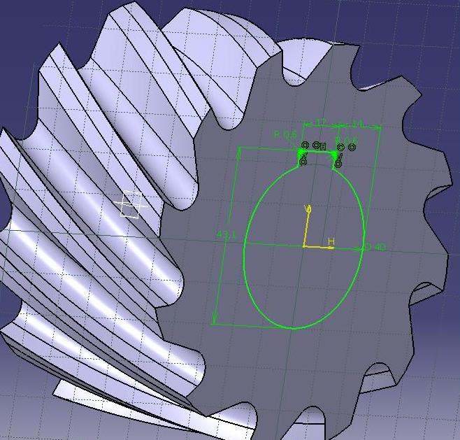 Západočeská univerzita v Plzni, Fakulta strojní Katedra technologie obrábění 2012 Dokončenou skicu ukončíme