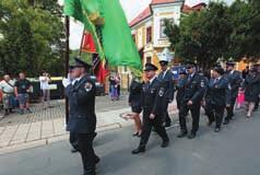 Oslavy v roãí 960 let Obce Kfie ice & 140 let SDH Kfie ice Vlajky obce a