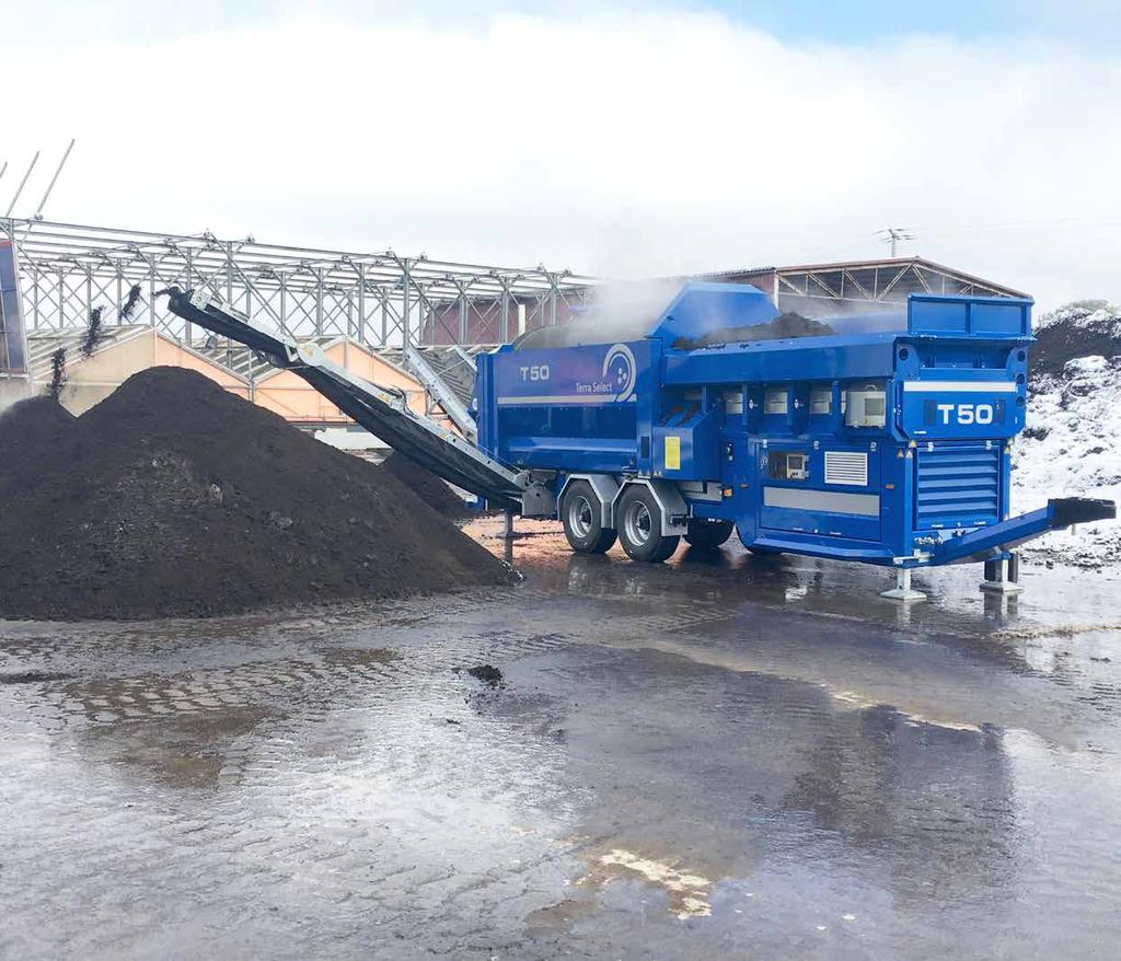 Terra Select T 50 Univerzál mezi bubnovými třidiči Terra Select T 50 je