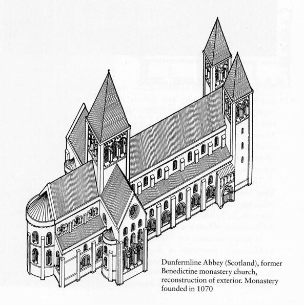 Opatství Dunfermline (Skotsko), někdejší benediktinský