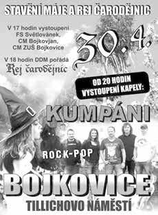 4., 20.00 NIVNICE Májový jarmark s burzou krojů Beseda, út 8. 5., 13.30-18.