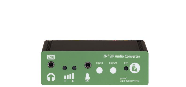 2N SIP Audio 2N SIP Mic IP mikrofonní konzole pro živá či přednahraná hlášení pomocí