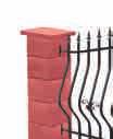 PLOTOVÉ POLE S VÝPLŇOU FAREBNÁ ÚPRAVA systém betónového oplotenia PILEG je patentovaným riešením uceleného oplotenie pre privátne použitie univerzálny plotový, murovací prvok rozmerovo stále korpusy