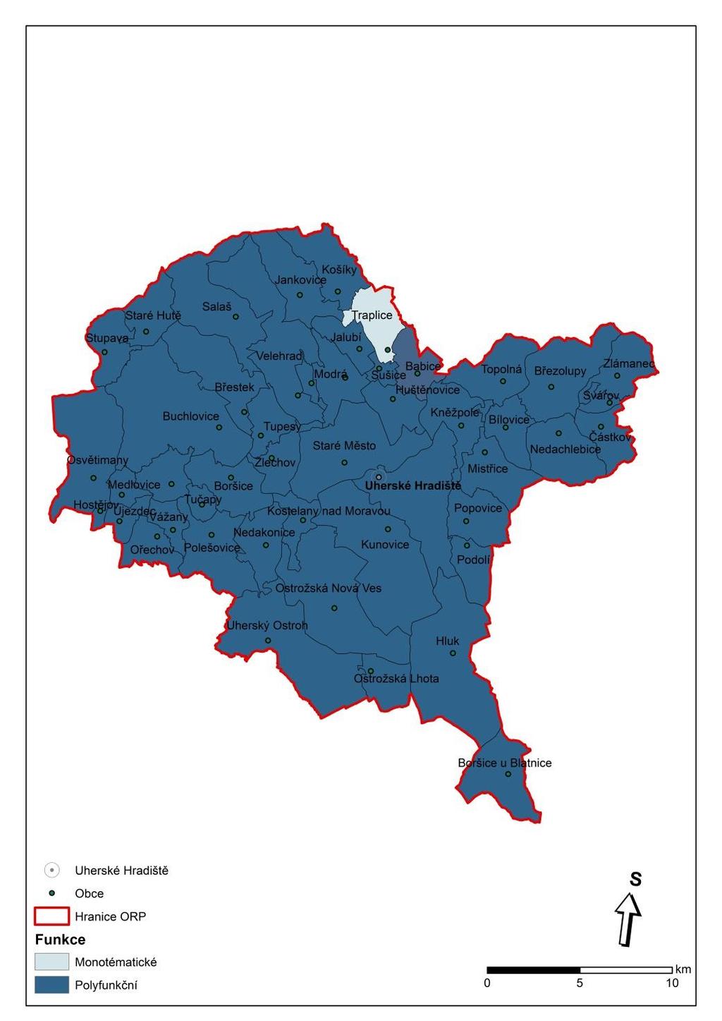 Polyfunkční a monotematické DSO * * Monotematickým svazkem obcí je pro tuto analýzu myšlen takový subjekt, jehož předmět činnosti je zaměřen pouze na jednu jedinou aktivitu, která je ve své základní