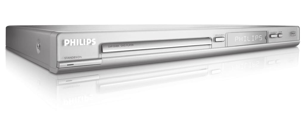 DVD VIDEO PLAYER DVP3040 DVP3042 Návod k obsluze Děkujeme vám, že jste si vybrali Philips. Potřebujete rychle pomoci?