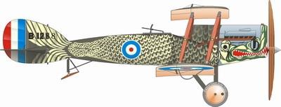 To pořád ještě nebude všechno, dalším kouskem bude Bristol Fighter BRISFISH v řadě LIMITED EDITION. Jde o Brisfita se stylizovanou rybou namalovanou přes celý trup, ostatně, podívejte se na obrázek.