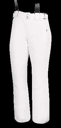 The excellent solution for the waist adjustability guarantees comfort. The pants have removable braces and other sophisticated details.