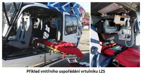 Vrtulníky neprovozuje ani nenajímá záchranná služba smluvně je zajišťuje Ministerstvo zdravotnictví.