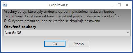 Okno pro správu šablon se zobrazí po vybrání menu Nástroje Průvodce Správa šablon Stiskněte tlačítko Nová šablona a