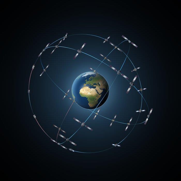 Obrázek 5: Konstelace systému Galileo, zdroj http://esa.int Řídící segment systému Galileo je stále ve výstavbě.