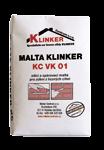 Chemie MALTY ZDÍCÍ 30 kg Malty pro zdění a současné spárování cihel KLINKER: VM.01 MALTA ZDÍCÍ VM.