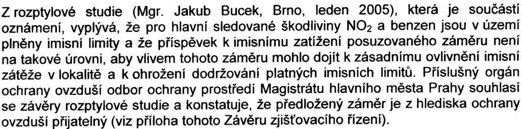 Dopravní hledisko Hlavní mìsto Praha a mìstská èást Praha - Bìchovice podmiòují realizaci zámìru napojením ulice Ve Žlíbku na nadøazenou komunikaèní sí, tj. na ulici Olomoucká (011).