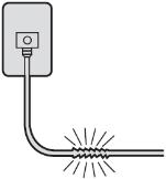 DOPORUČENO Použijte správné napájecí napětí Nepoužívat prodlužovací kabely pro