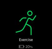 3.25. Záznam cvičení Kromě nepřetržitého monitorování aktivity můžete hodinky používat k záznamu cvičení či jiných aktivit. Získáte tak přesnou zpětnou vazbu a budete moci sledovat své pokroky.