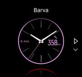 3.34. Ciferníky Hodinky Suunto Spartan Sport Wrist HR se dodávají s možností výběru z různých ciferníků, ve stylu digitálních i analogových hodinek. Změna ciferníku: 1.