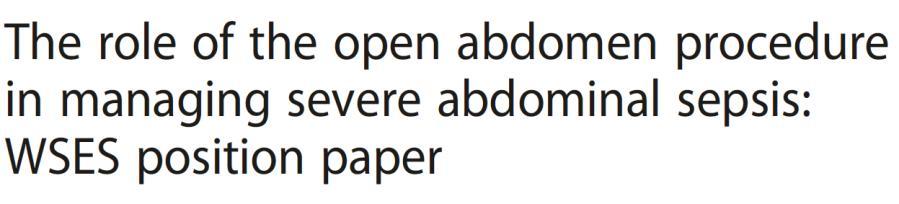 Stupeň 1A Čisté, volné Open Abdomen (OA), okraje stěny neadherují k břišním orgánům Příznivá prognóza Stupeň 1B Kontaminované OA, okraje stěny neadherují k břišním orgánům, není fixace Prognóza