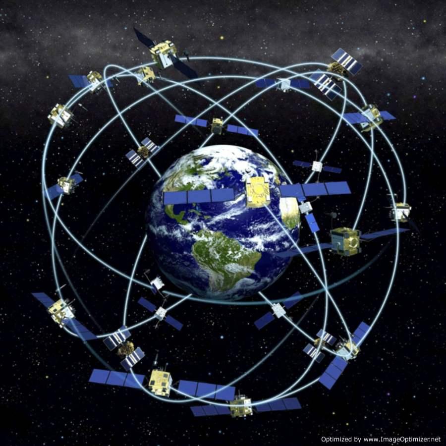 satelitů pro účely GPS navigace.