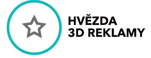 Co je Hvězda 3D reklamy Jedná se o soutěž kreativity