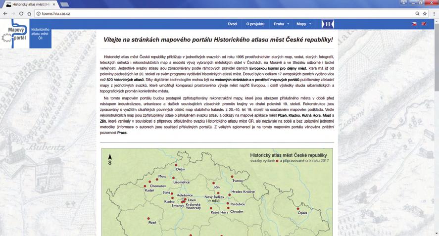 Portál Historický atlas měst ČR Portál Historický atlas měst České republiky je určen pro všechny laické i odborné zájemce o historickou geografii, historickou kartografii i dějiny měst.