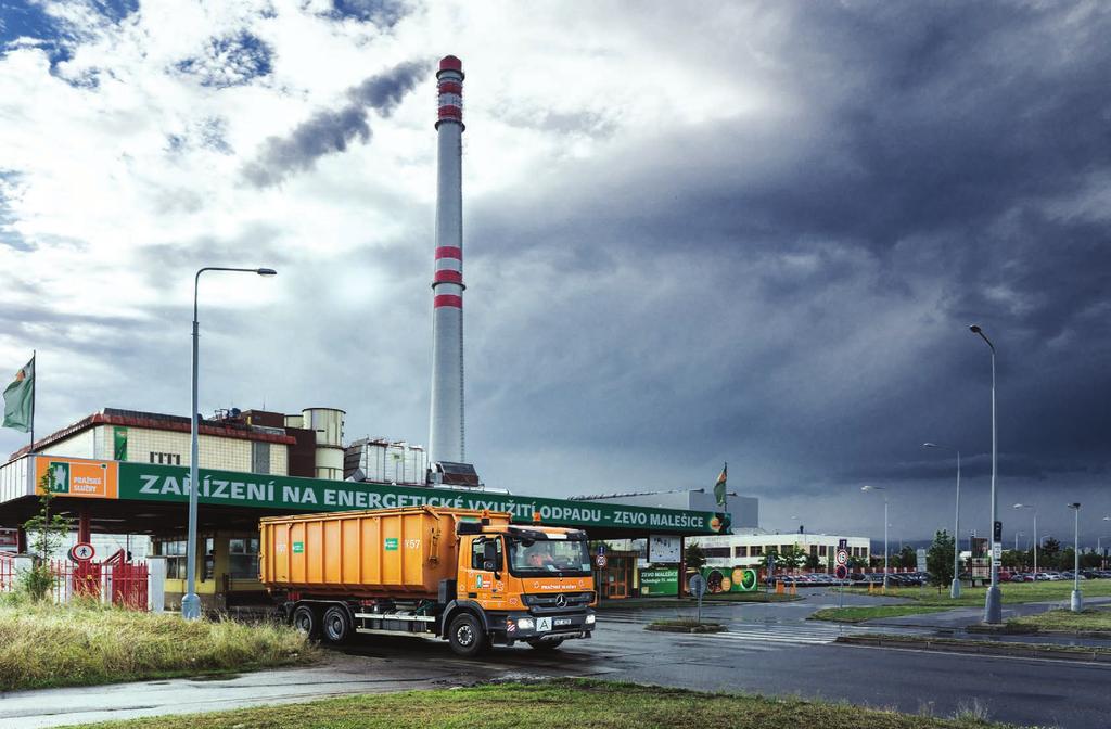 Zpracování téměř 300 tisíc tun tuhého komunálního odpadu, využití odpadu pro výrobu