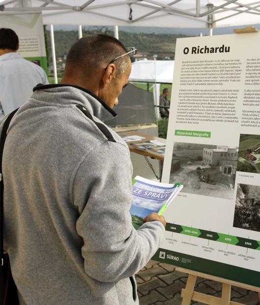 aktuality mo z vnitřku úložiště (kde se fotit nesmí). Nechybělo samozřejmě ani zázemí pro děti a stánek s občerstvením. Úložiště Richard je v provozu od roku 1964.