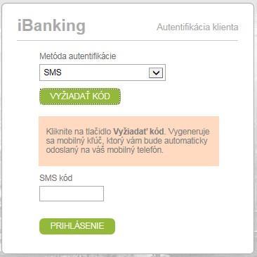 Prihlásenie do ibankingu 1. Zadajte ID Disponenta 4. Zadajte SMS kód doručený na Váš mobil 2.