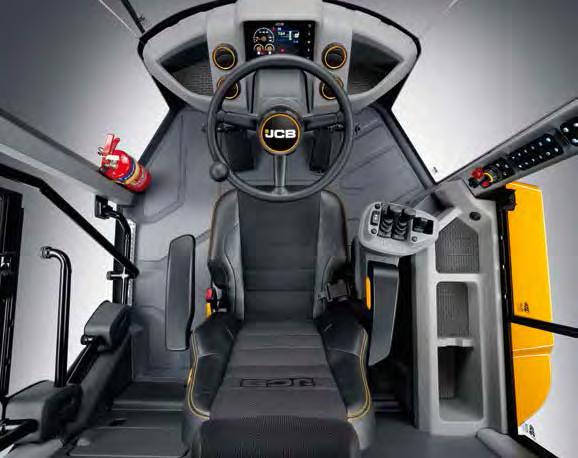 prachu a výparů. 6 Po rozsáhlém výzkumu ergonomie obsluhy, jsme navrhli Command řídící polohu obsluhy.