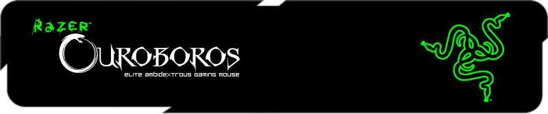 Bezdrátová myš Razer Ouroboros pro leváky i praváky je efektivní zbraní nabitou smrtícími funkcemi, před kterou se Vaši nepřátelé budou třást strachy.