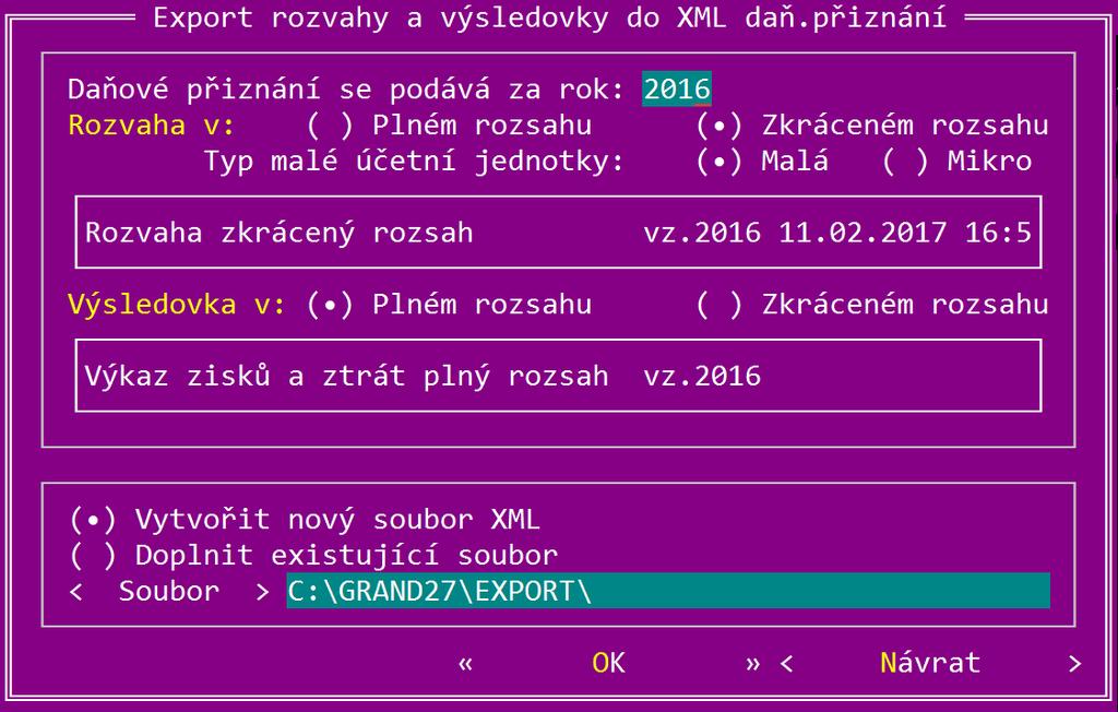 3 VERZE 27.100 3.1 Výkaz výsledovky je v daňovém přiznání u obchodních společností vždy v PLNÉM rozsahu!!! Finanční správa vydala dne 16. 3. 2017 upozornění, že v přiznání k dani z příjmů právnických osob došlo ke změně u příloh viz http://www.