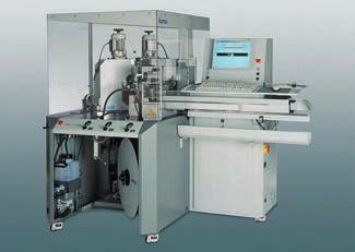 > Zpracování kabelů > Krimpovací automaty THONAUER Katalog produktů Krimpovací automaty Gamma 255 Krimpovací automat Gamma 255 je specialistou v oblasti malých průřezů kabelů s krátkou délkou.