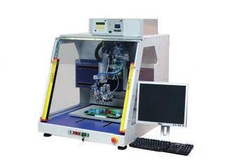 > Technika spojování > Pájecí automaty THONAUER Katalog produktů Pájecí automaty Economic A300 / A400 Pájecí automat Economic A200/300/400 je univerzální trojosý stolní robot řízený PC.