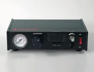 > Technika míchání, dávkování a nanášení > 1-K Dávkovací systémy (lepení, mazání, nanášení) THONAUER Katalog produktů DB-DS 50-1 D Pneumatický dávkovací systém s analogovým ukazatelem - Vhodný k