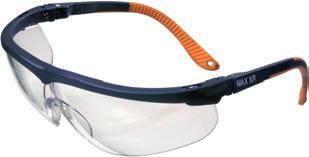 Ochranné brýle 68246-68248 4 68246 typ MAX C4 Z polykarbonátu. Velmi lehké. Optimální tvar a krytá část.
