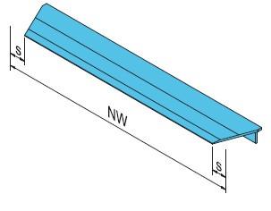 NL=3000) Výsuvná lišta opce Délka lišty 500 mm Délka lišty 1000 mm Lišta s náběhem 100 mm Seříznutá lišta s (2x100)