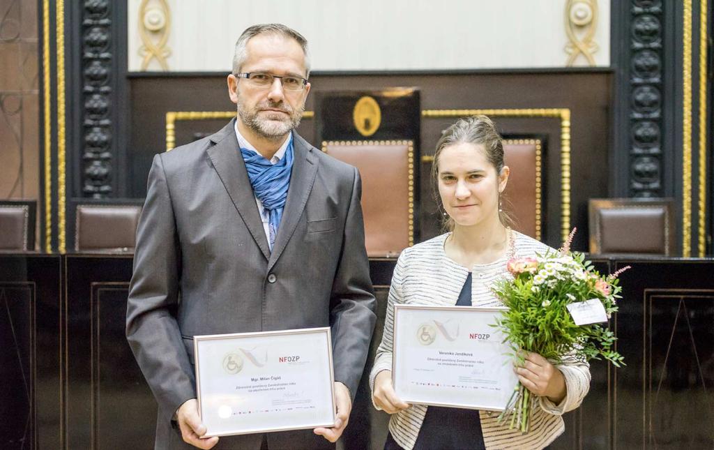 Veronika Jandíková z Tamtamů zvítězila v soutěži Zdravotně postižený zaměstnanec roku 2017 Na podzim nás čekalo další milé překvapení.