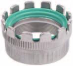 Rozměr Závit Tlak Materiál Hmotnost (g) MKV50SS DN50 G 2 16 bar nerez 200 MKV80SS DN80 G 3 16 bar nerez 490 Spojky s