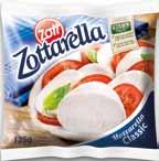 strúhaný 90g Kód: 1066796 bal: 8 Zottarella classic 125g Kód: 1046110