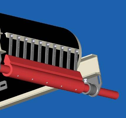 PRŮMĚR L3 - ELKOVÁ ŠÍŘK STĚRČE PRUŽINOVÉ ULOŽENÍ STĚRČE 1 ŘIT UH 1 SEGMENT