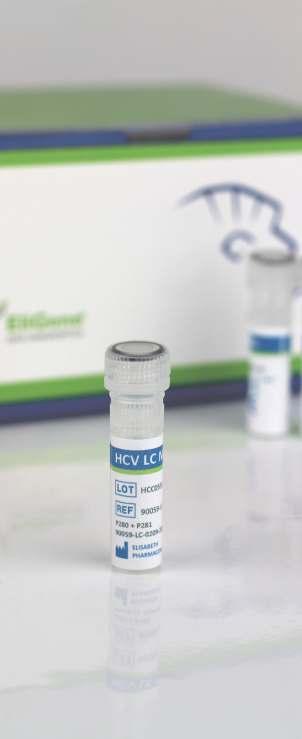 1023 VIRAL INFECTIONS EliGene HCV LC Hepatitis C virus 50 IU/ml of serum Serum, plasma Hepatitis C virus 50 IU/ml séra Sérum, plazma Within the frame of performance study of EliGene HCV LC kit