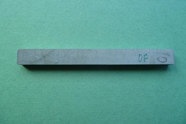 Tloušťka plochých vzorků pro tahovou zkoušku vyrobených z pásků s různým stupněm tváření je totožná s tloušťkou pásků po válcování, uvedených v tabulce 3.2.