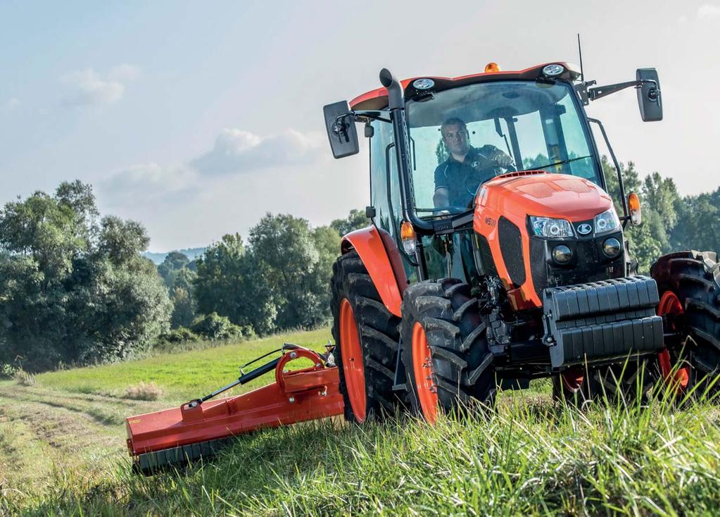 NOVÁ MODELOVÁ ŘADA TRAKTORŮ KUBOTA M 5001! Největší novinkou konce letošního roku je nová modelová řada traktorů M5.