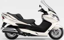 120/80-14M/C 58S, 150/70-13M/C 64S, 13,5 l Foto: BURGMAN 400A Metallic Oort Gray (YHG)*