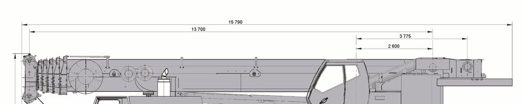 Základní rozměry: 6 Ra = minimální poloměr zatáčení při