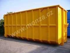 Tzv. Bulk kontejner je využíván pro přepravu sypkých materiálů, které je nutno chránit proti povětrnostním podmínkám. Má podobnou konstrukci jako klasický univerzální kontejner.